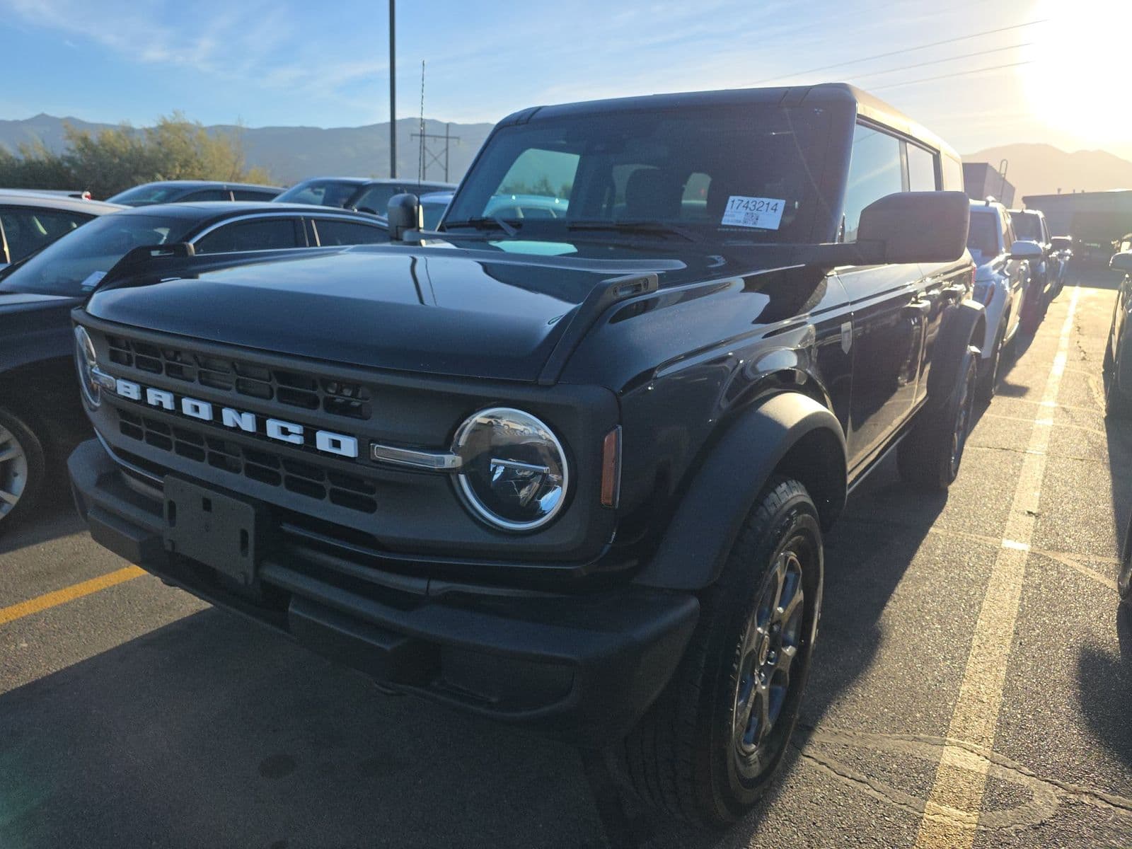 2025 Ford Bronco BIG BEND auction research vehicle