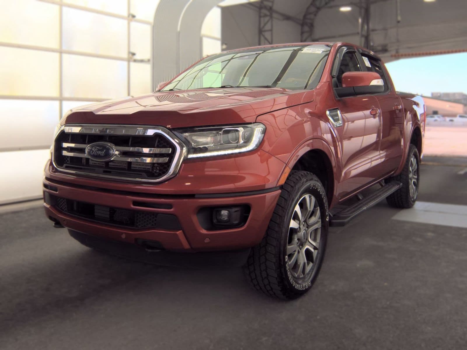 2019 Ford Ranger LARIAT auction research vehicle
